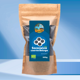 SOCZEWICA CZARNA BELUGA BIO 500g - [This is BIO®]