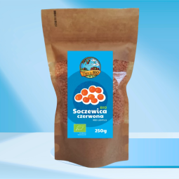 SOCZEWICA CZERWONA BIO – 250g [This is BIO®]