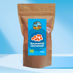SOCZEWICA CZERWONA BIO – 500g [This is BIO®]