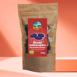 ŚLIWKI KALIFORNIJSKIE BIO BEZ PESTEK SUSZONE - 300g [This is BIO®]