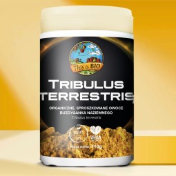 TRIBULUS TERRESTRIS (BUZDYGANEK NAZIEMNY) 100% ORGANIC - 110g [This is BIO®]