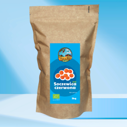 SOCZEWICA CZERWONA BIO – 1kg [This is BIO®]