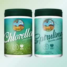 CHLORELLA+ SPIRULINA BIO 2x230 tabletek